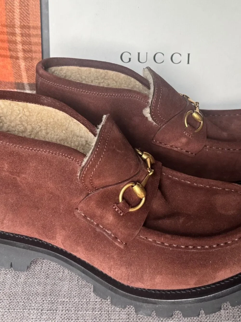 GUCCI Horsebit Chukka/Ankle slip-on...Men size 10.5